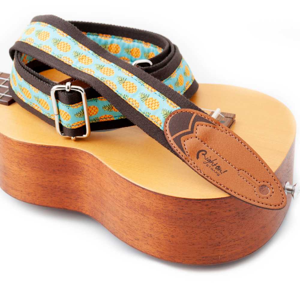 Righton! STRAPS SURF MALIBU BROWN ギター・ベース・ウクレレストラップ ギターとストラップ