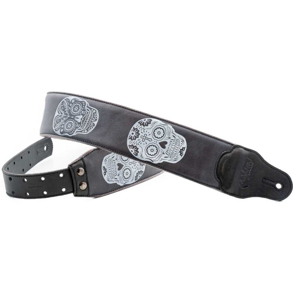 Righton! STRAPS SUGAR ギターストラップ シュガースカルの刻印がペイント
