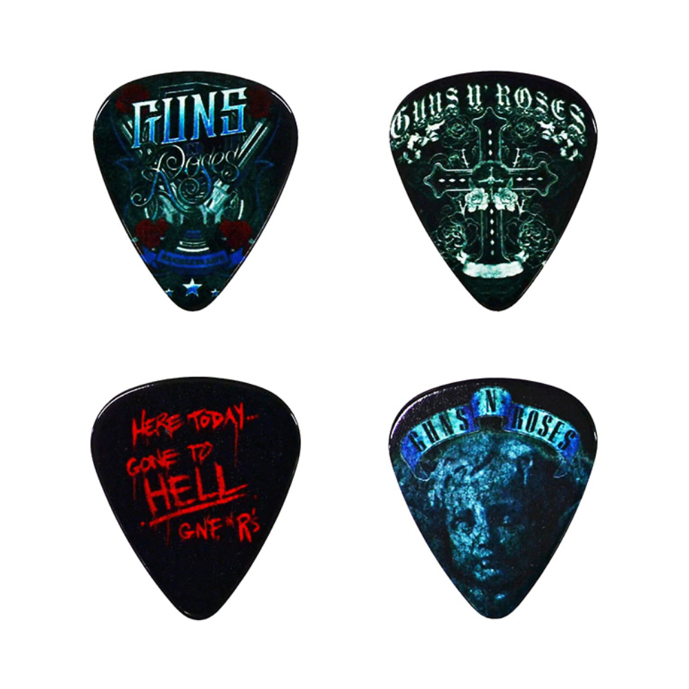 Perri’s ペリーズ GUNS N’ ROSES 6PICKS Guitar Pick ギターピックセット ピックデザイン画像