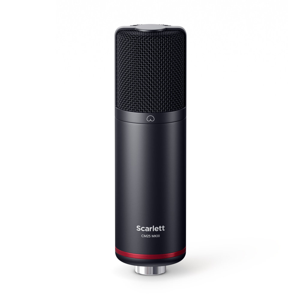 Focusrite Scarlett Solo Studio 4th Gen オーディオインターフェイスセット CM25 MkIII スタジオコンデンサーマイク