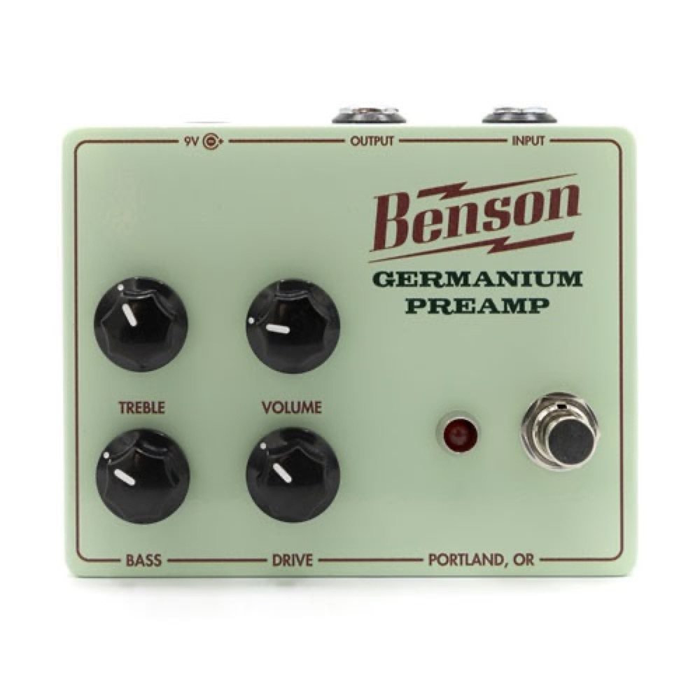ベンソン ゲルマニウムプリアンプ Benson Amps Germanium Preamp Pedal プリアンプペダル エフェクター
