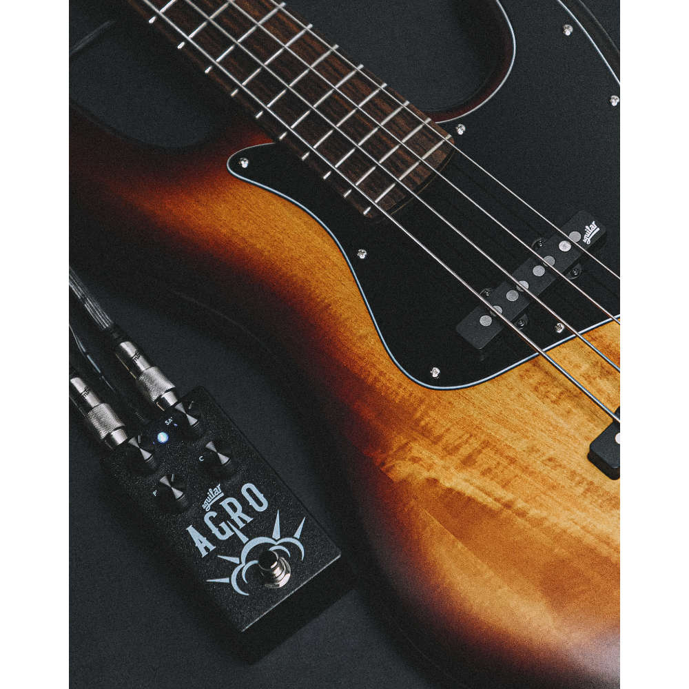 アギュラー ベース用オーバードライブ AGUILAR AGRO PEDAL N AG500の歪み回路をベースにしたエフェクター ベース オーバードライブ ジャズべとARGO
