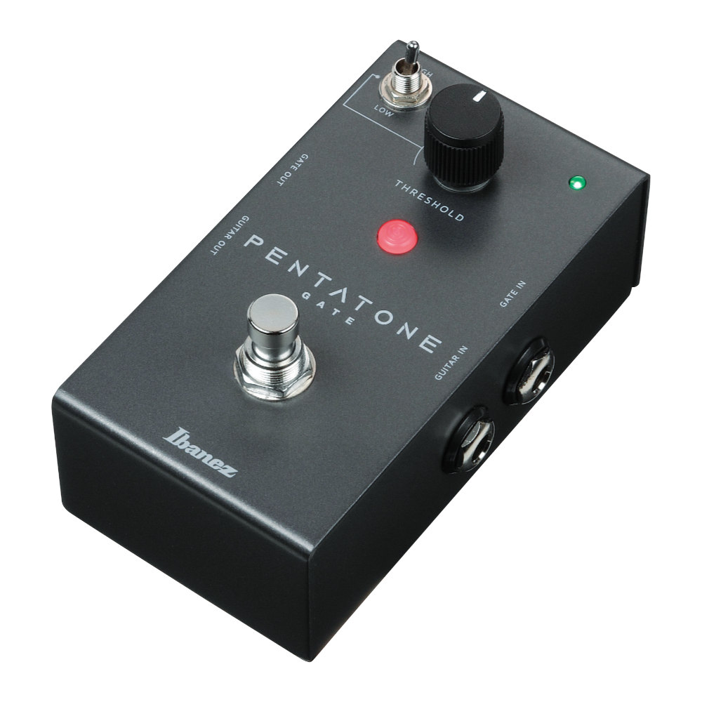 IBANEZ アイバニーズ PTGATE Pentatone Family ノイズゲート ギターエフェクター 右斜めアングル画像