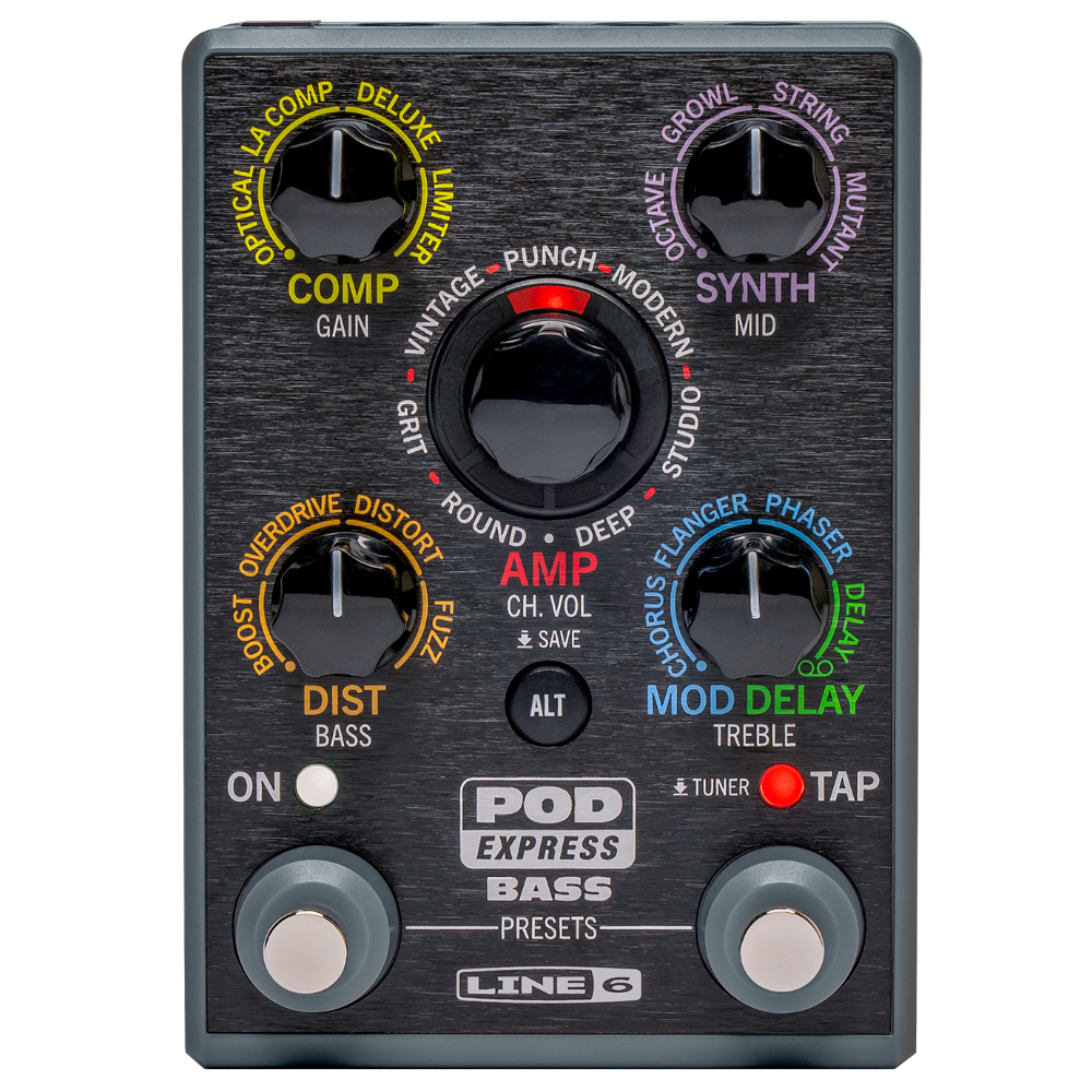LINE6 ライン6 POD Express Bass アンプ エフェクトプロセッサー ギターエフェクター