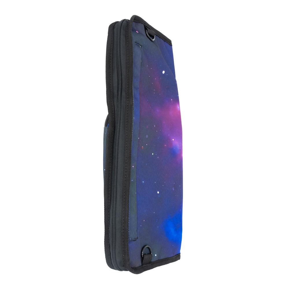 ZILDJIAN ジルジャン ZXSB00302 Student Bags Collection Stick Bag スティックバッグ スティックケース パープルギャラクシー 背面斜めアングル画像