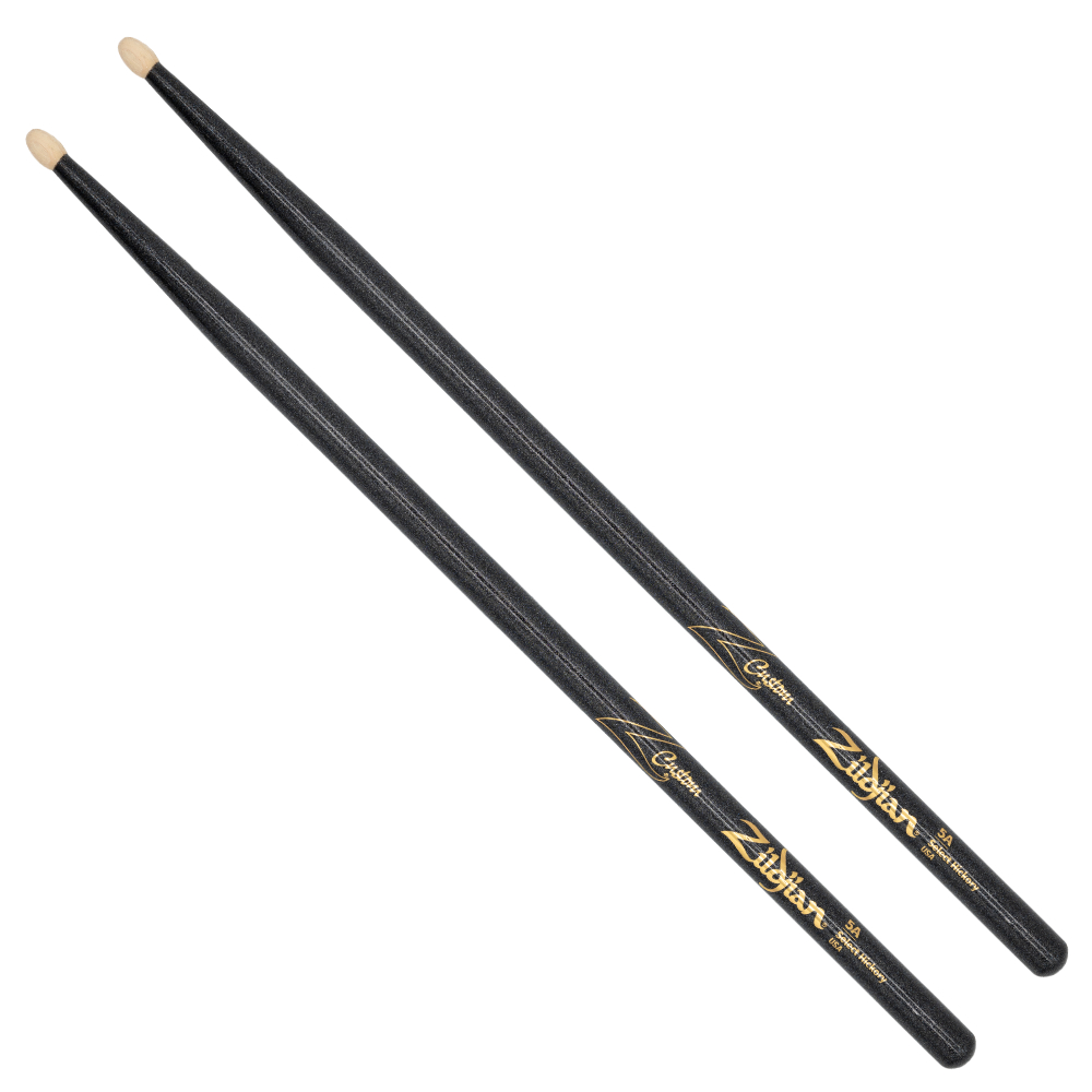 ZILDJIAN ジルジャン Z カスタム 5A Chroma Black クロマブラック ウッドチップ ドラムスティック