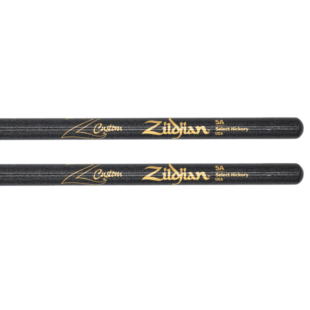 ZILDJIAN ジルジャン Z カスタム 5A Chroma Black クロマブラック ウッドチップ ドラムスティック デザイン詳細