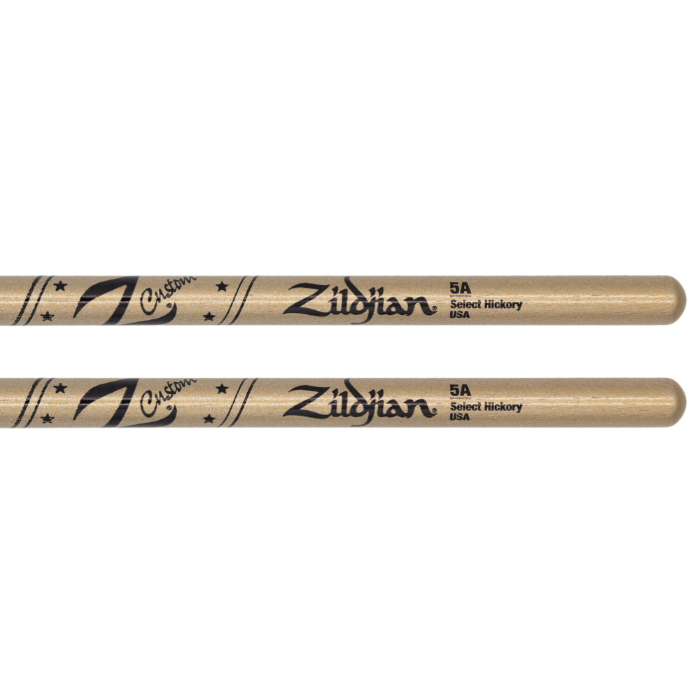 ZILDJIAN ジルジャン Z カスタム 5A Chroma Gold クロマゴールド ウッドチップ ドラムスティック デザイン詳細