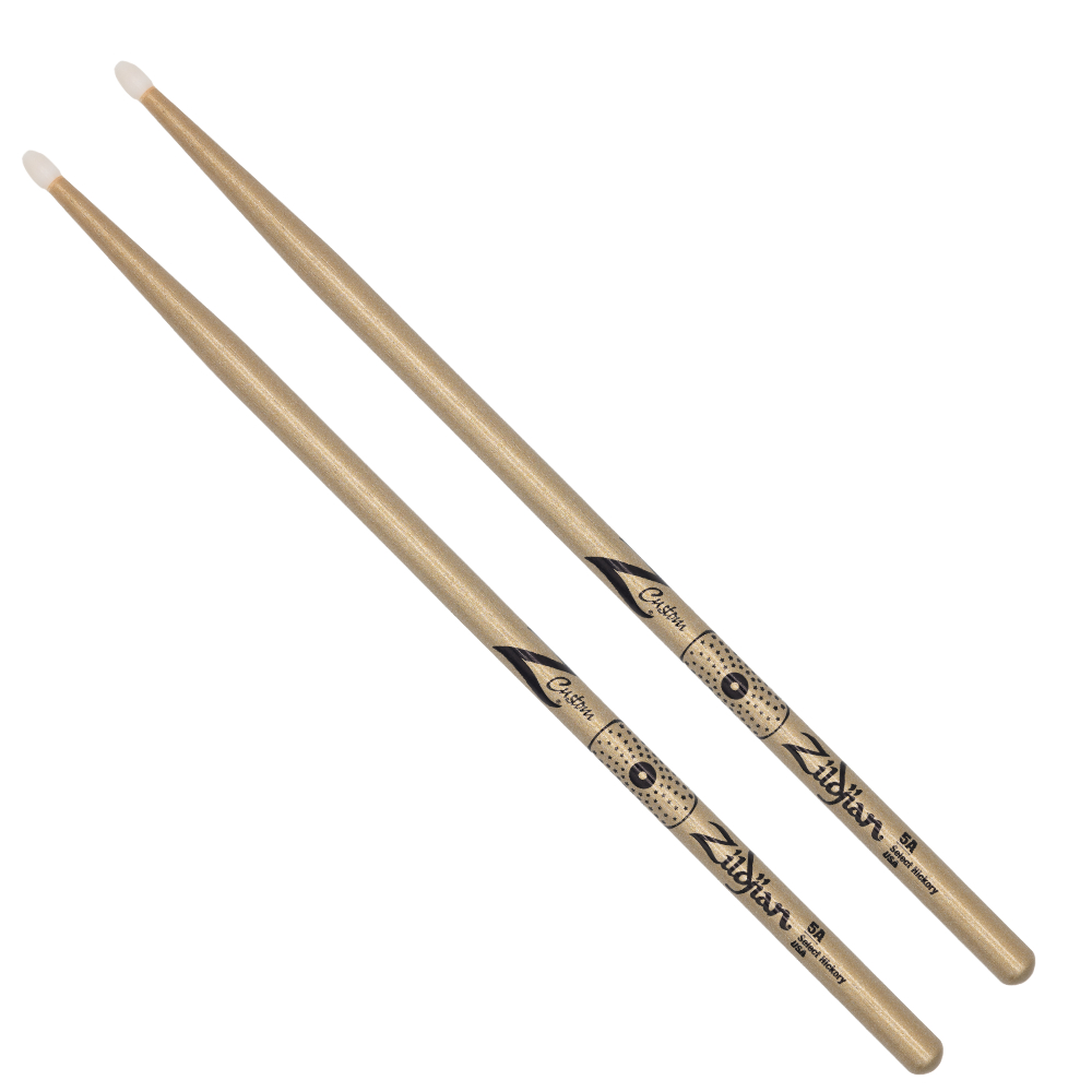ZILDJIAN ジルジャン Z カスタム 5A Chroma Gold クロマゴールド ナイロンチップ ドラムスティック