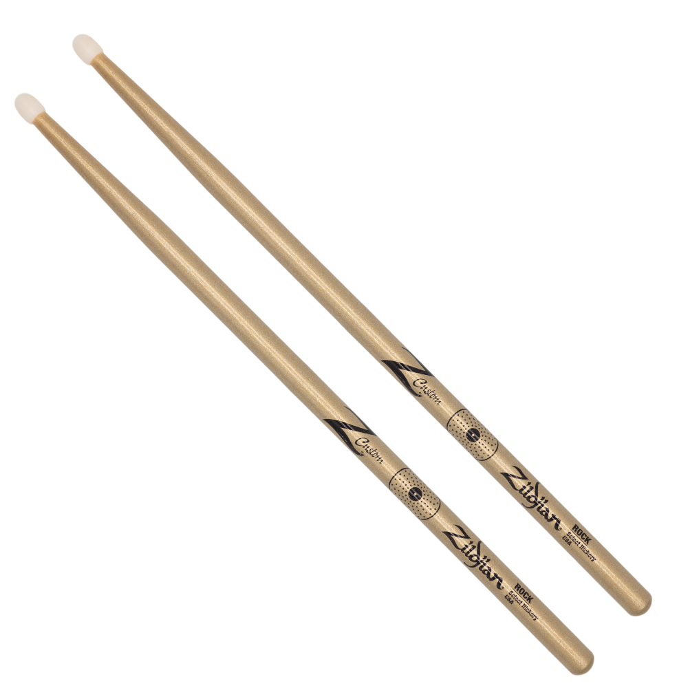 ZILDJIAN ジルジャン Z カスタム Rock Chroma Gold ナイロンチップ ドラムスティック