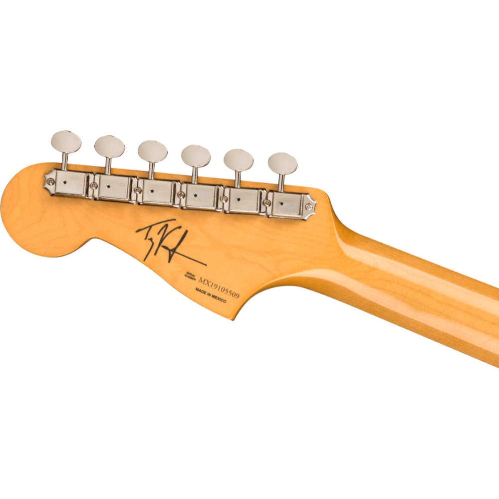Fender フェンダー Troy Van Leeuwen Jazzmaster Bound Maple Fingerboard Copper Age エレキギター ジャズマスター ヘッド裏