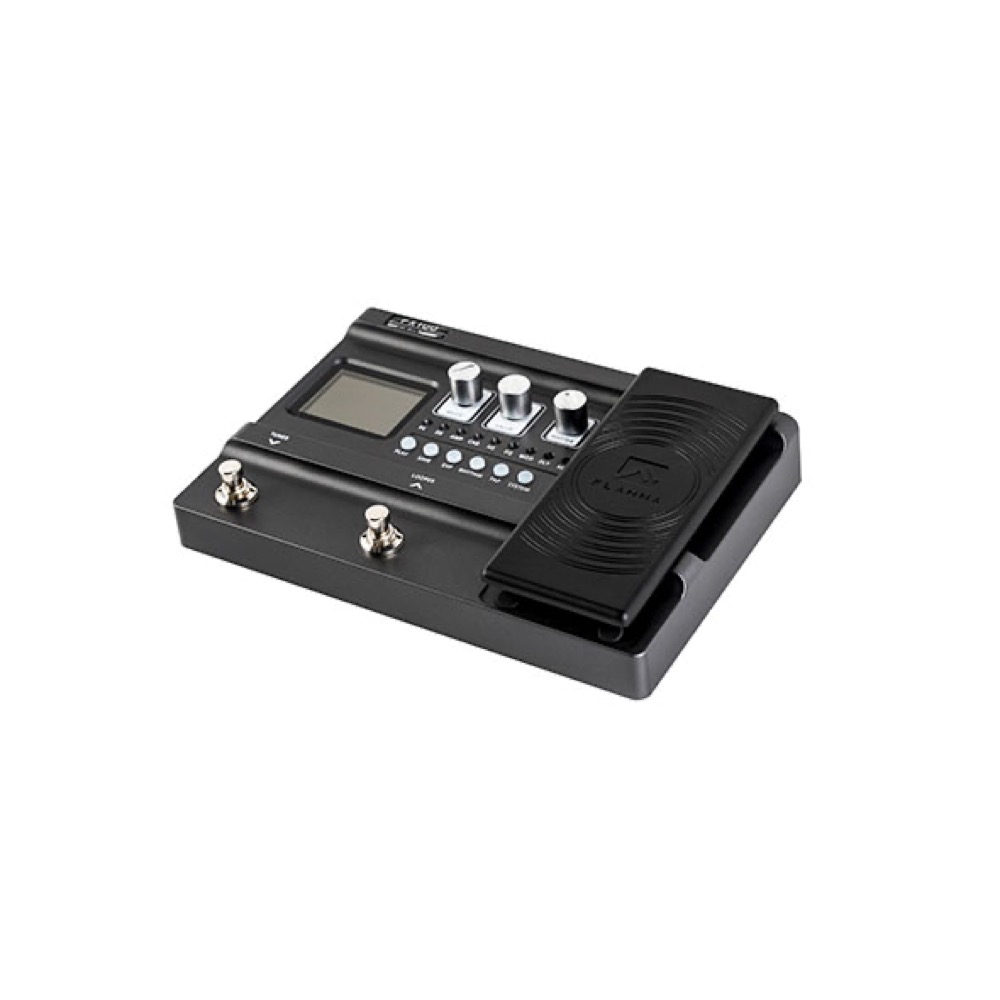 ギター マルチエフェクター Flamma Innovation FX100 フランマ USBインターフェイス機能搭載 最大9タイプ 合計151種類のエフェクト 全体像