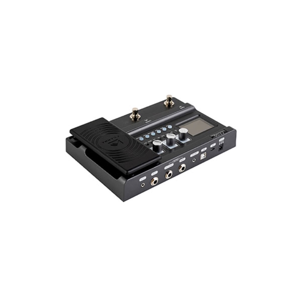 ギター マルチエフェクター Flamma Innovation FX100 フランマ USBインターフェイス機能搭載 最大9タイプ 合計151種類のエフェクト 全体像