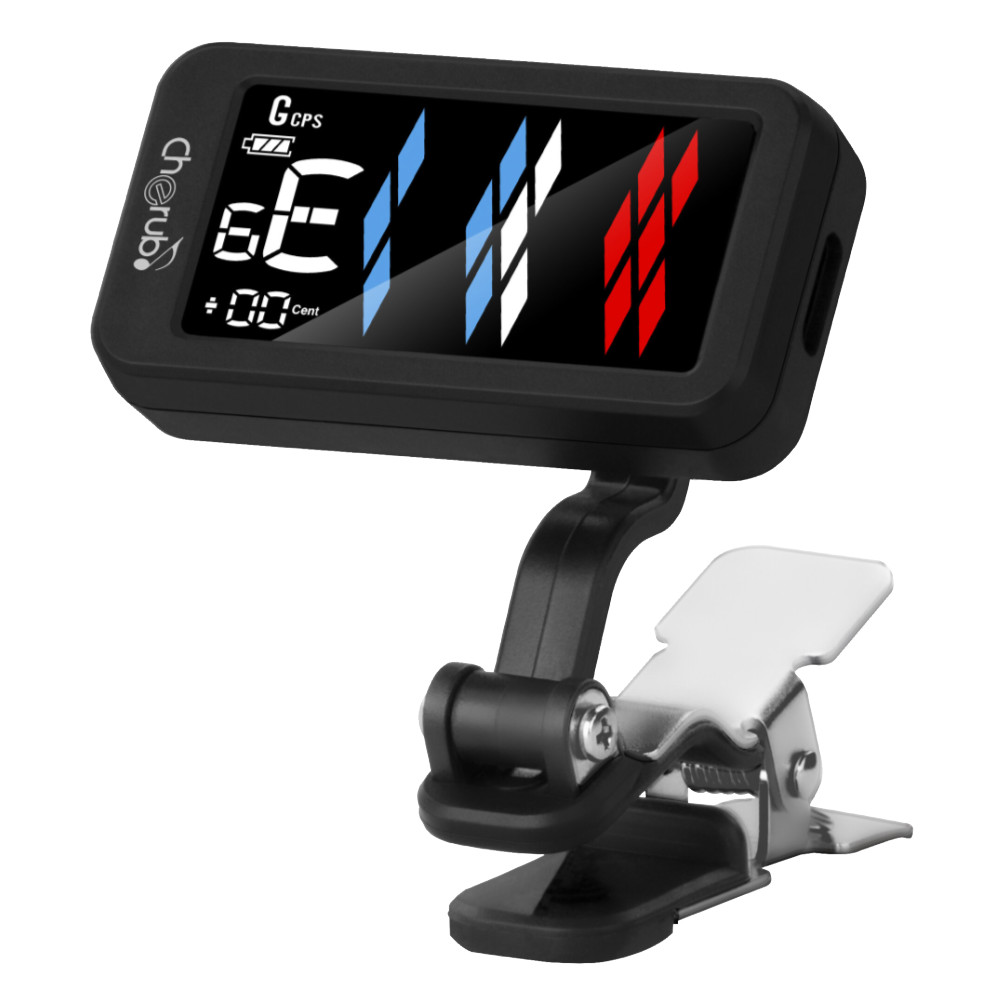 Cherub チェラブ WST-905Li Flow Tune Clip 充電式リチウムバッテリー内蔵 クリップチューナー