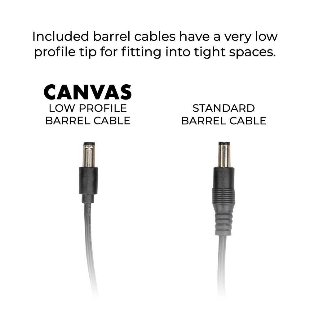 WALRUS AUDIO ウォルラスオーディオ WAL-CANV/PWR22L Canvas Power 22 パワーサプライ リンクケーブル付属 コネクタ画像