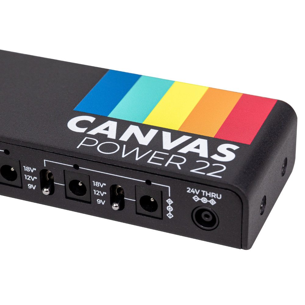 WALRUS AUDIO ウォルラスオーディオ WAL-CANV/PWR22L Canvas Power 22 パワーサプライ リンクケーブル付属 リンク側アップ画像