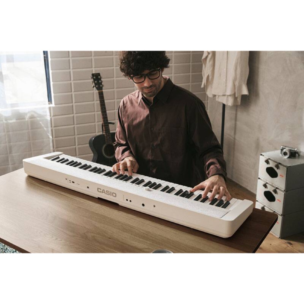 CASIO カシオ CT-S1-76 WE Casiotone 76鍵盤 電子キーボード イメージ画像