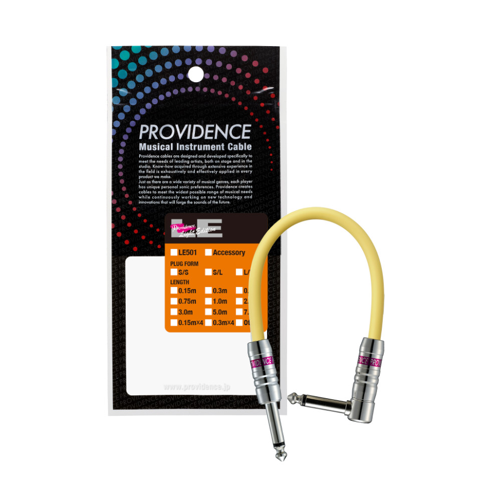 Providence プロビデンス LE501 0.15m SL YL EF パッチケーブル イエロー