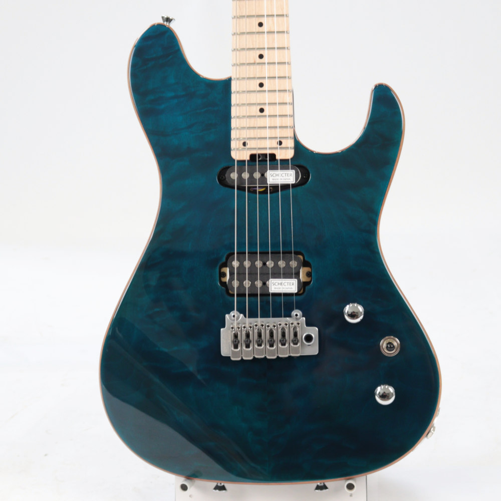 SCHECTER シェクター MZ-1 BLU/M エレキギター ボディトップ画像