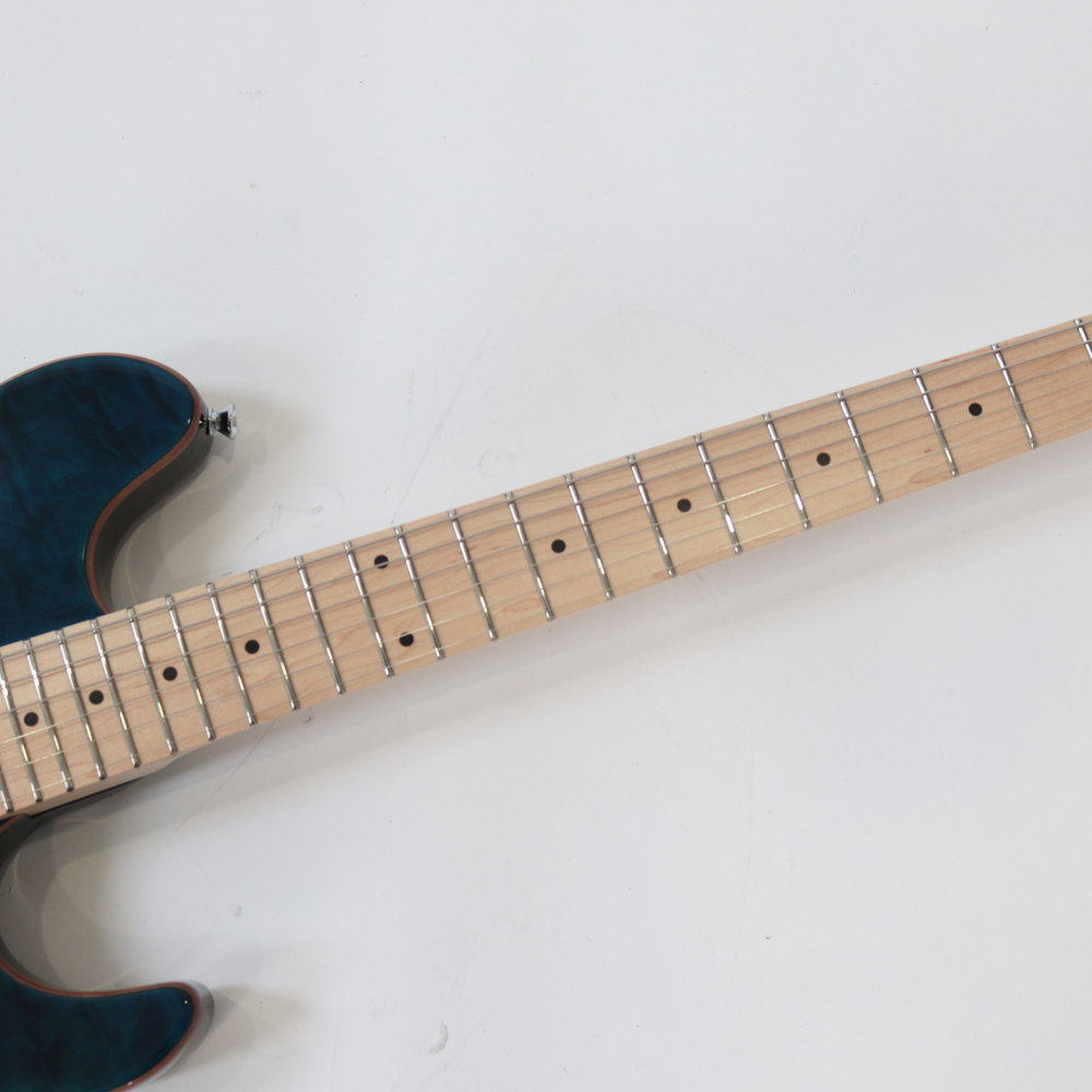 SCHECTER シェクター MZ-1 BLU/M エレキギター 指板画像