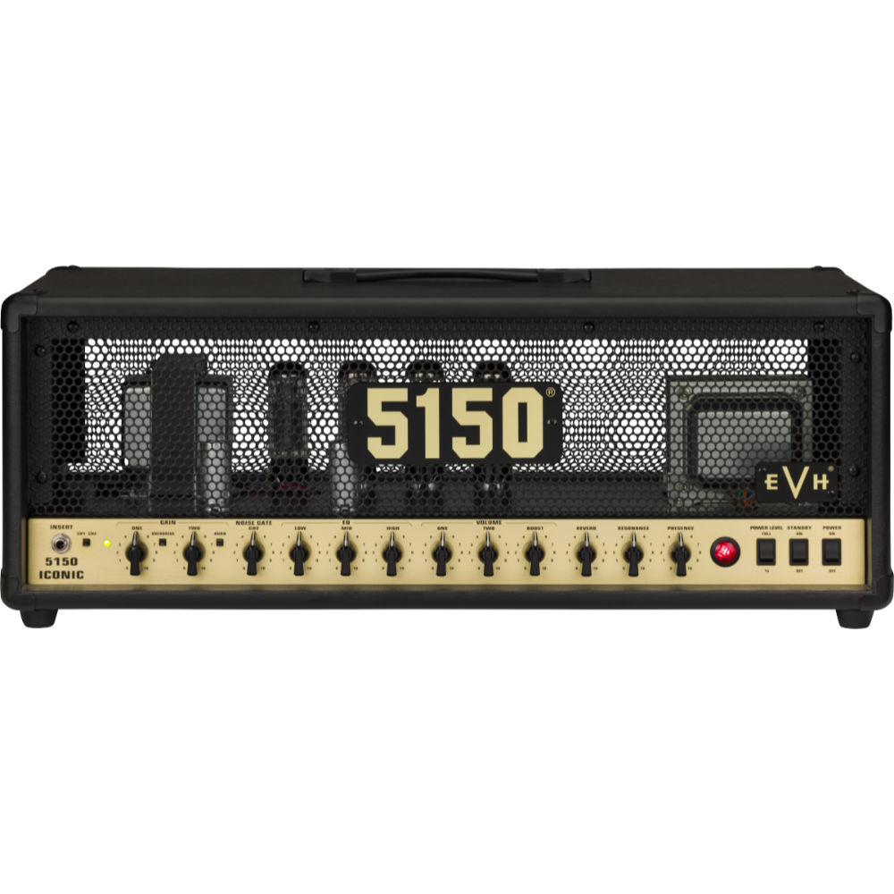 EVH イーブイエイチ 5150 Iconic Series 80W EL34 Head Black ギターアンプヘッド