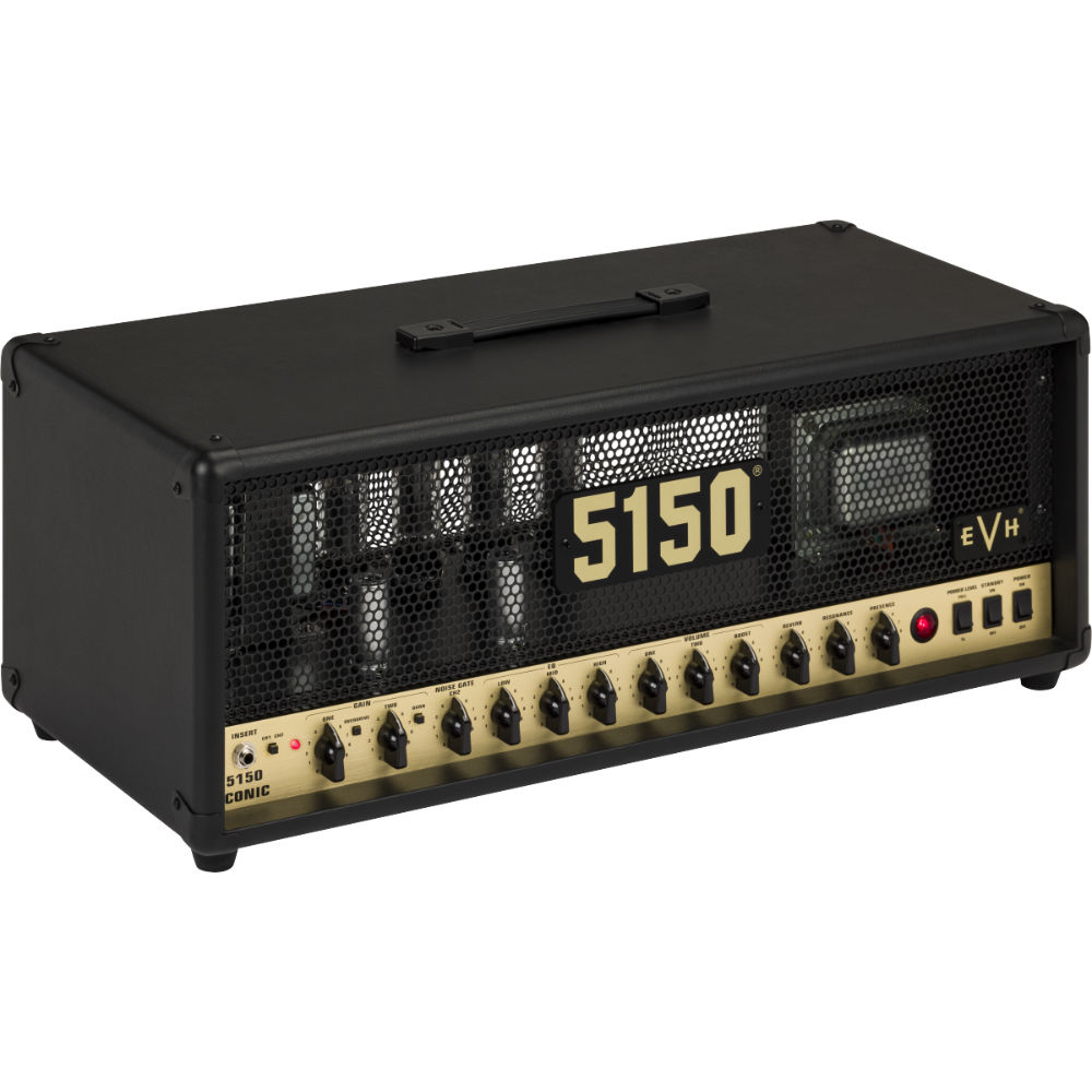 EVH イーブイエイチ 5150 Iconic Series 80W EL34 Head Black ギターアンプヘッド サイド
