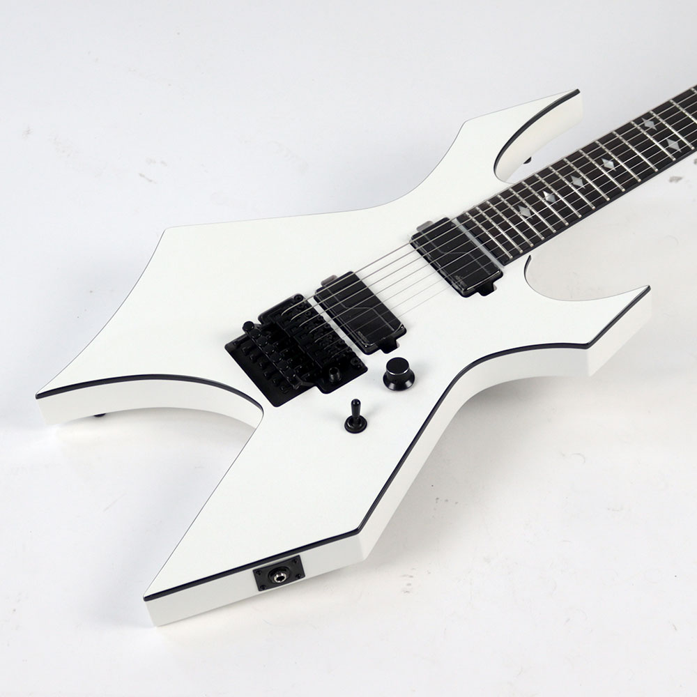 B.C.Rich WARLOCK LEGACY 7 with Floyd Rose Gloss White(White Pearl) 7弦エレキギター アウトレット ボディトップ