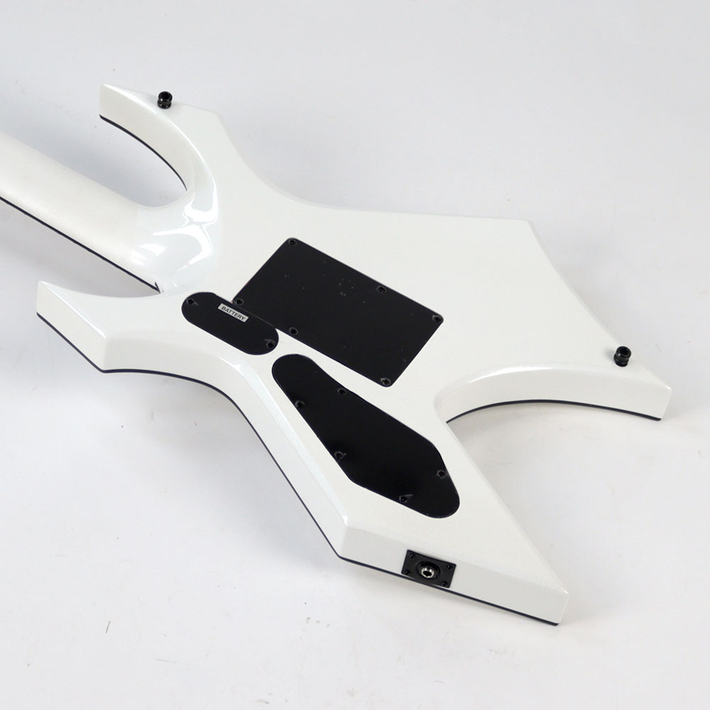 B.C.Rich WARLOCK LEGACY 7 with Floyd Rose Gloss White(White Pearl) 7弦エレキギター アウトレット ボディバック