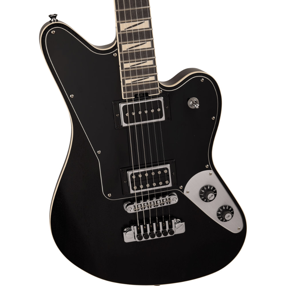 Jackson ジャクソン Pro Series Signature Lee Malia LM-87 Open Pore Black エレキギター ボディ画像