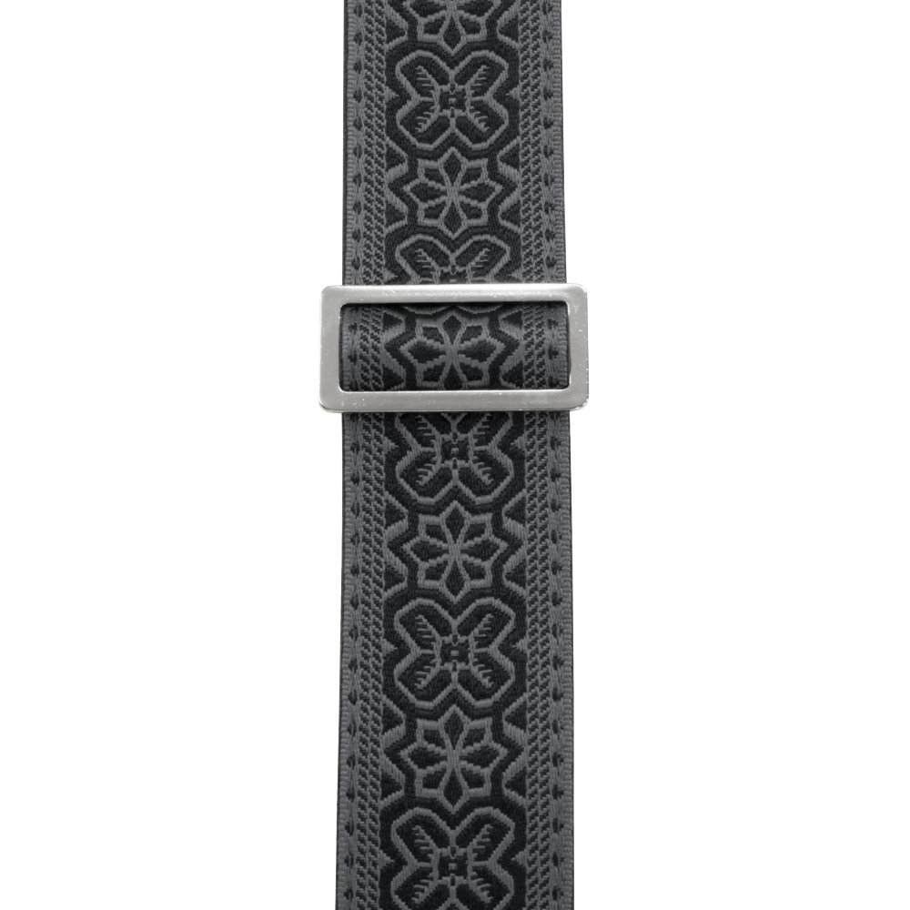 D’Andrea ダンドレア Ace Guitar Straps ACE-15 Greenwich Black ギターストラップ アップ画像