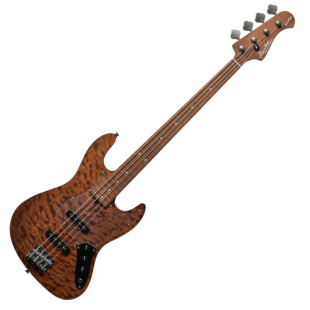 BACCHUS バッカス Japan Tune-up Series WL4-QM RSM/M BRS エレキベース