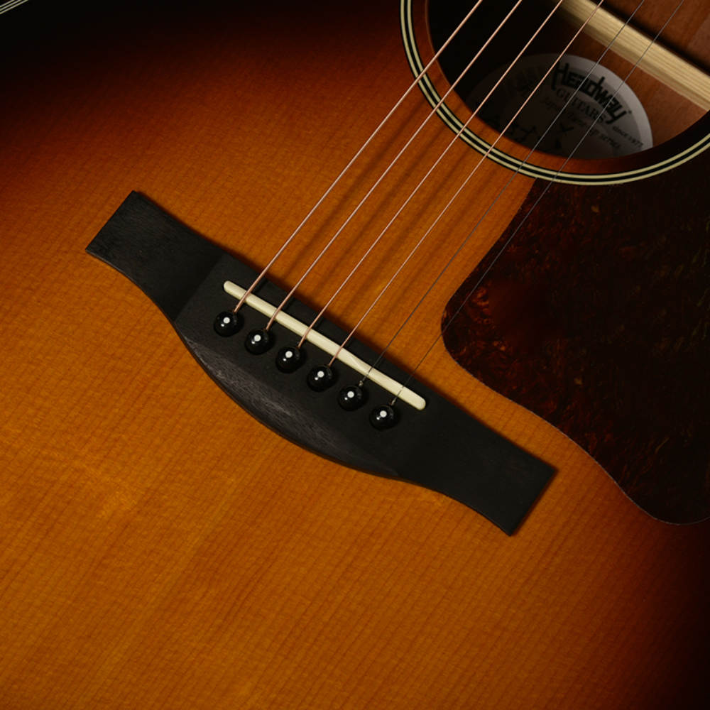 HEADWAY ヘッドウェイ Japan Tune-up Series HJ-OSAMURAISAN II SB アコースティックギター アコギ ブリッジ画像