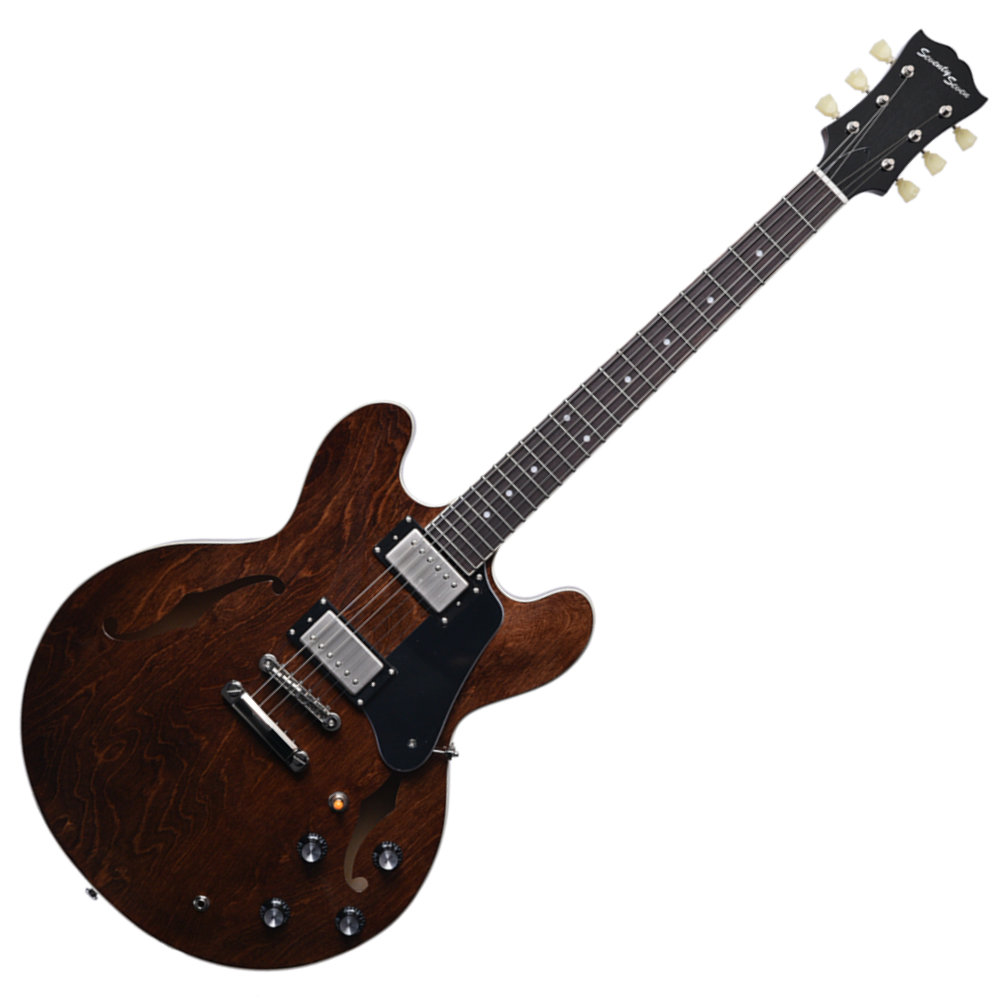 SeventySeven Guitars セブンティセブンギターズ EXRUBATO-STD-JT ABR セミアコースティックギター エレキギター セミアコ 77