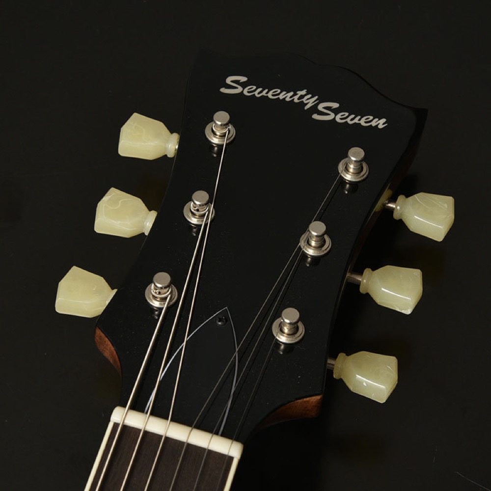 SeventySeven Guitars セブンティセブンギターズ EXRUBATO-STD-JT ABR セミアコースティックギター エレキギター セミアコ 77 ヘッド