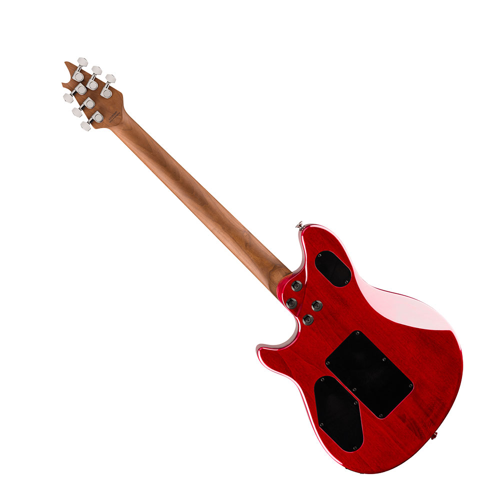 EVH イーブイエイチ Wolfgang WG Standard QM BKD MPL Wine Red エレキギター 背面