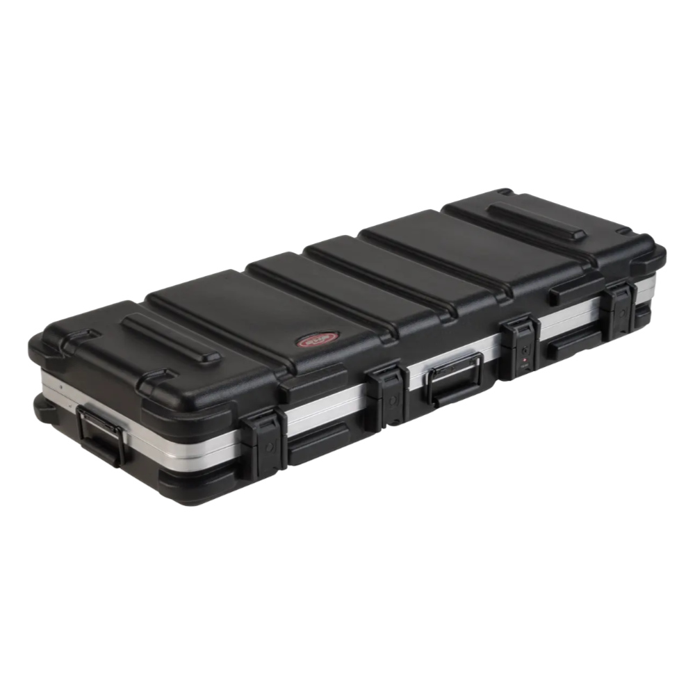 SKB エスケービー SKB-4214W ATA 61 Note Keyboard Case 61鍵キーボード用ハードケース 斜めアングル画像