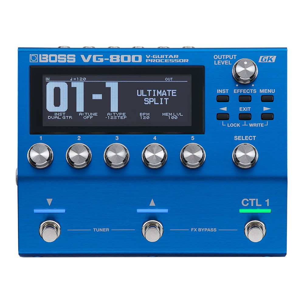 BOSS VG-800 V-Guitar Processor ローランド Vギター エフェクター