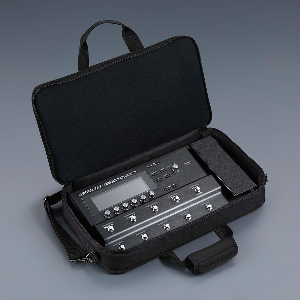 BOSS CB-BM-M エフェクターケース ボス GT-1000 / GX-100 / ME-90 / ME-90B 対応 収納イメージ