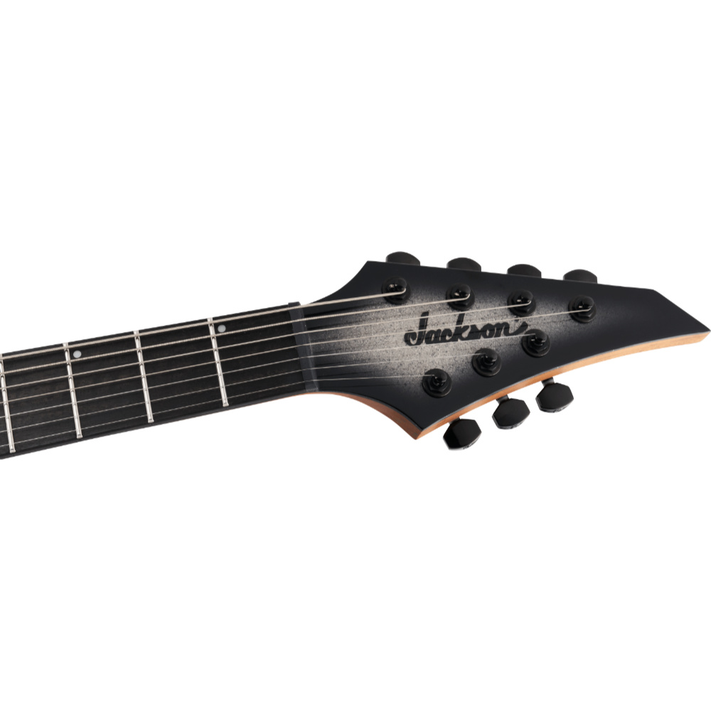 Jackson ジャクソン Pro Plus Series Signature Misha Mansoor Juggernaut HT7 Silverburst Sparkle 7弦エレキギター ヘッド画像