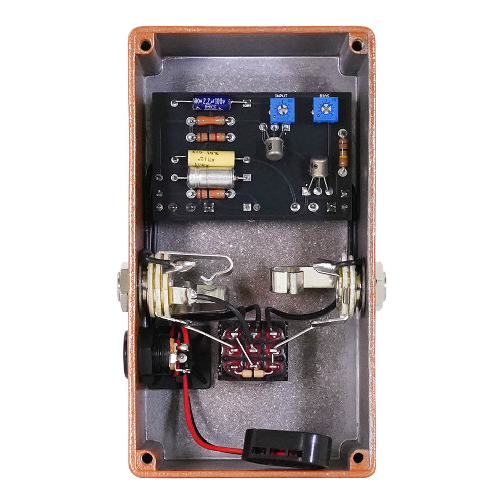 Seeker Electric Effects シーカーエレクトリックエフェクツ Lineage Series FACE Si Copper ファズ ギターエフェクター 内部画像