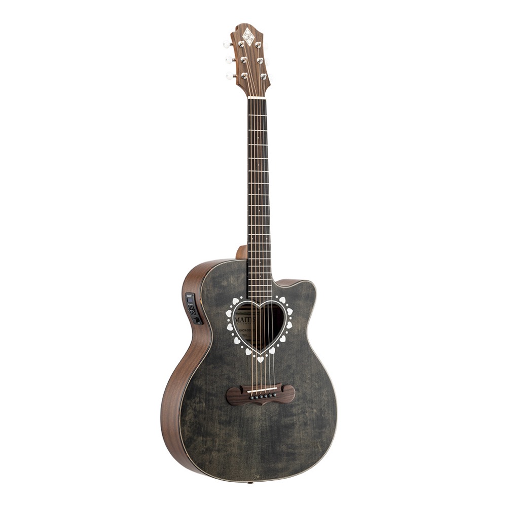 ZEMAITIS ゼマイティス CAF-90HCW Denim Black Mother of Pearl エレクトリックアコースティックギター