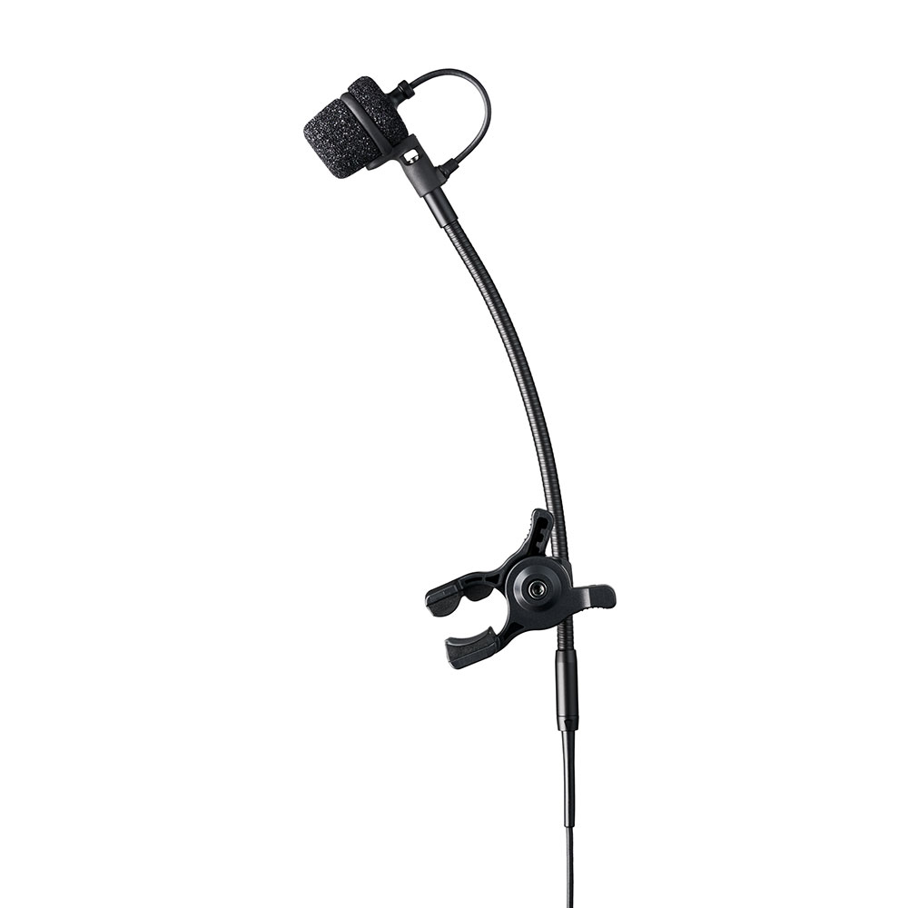 AUDIO-TECHNICA オーディオテクニカ ATM355VF 楽器収音用小型コンデンサーマイク AT8491Fフルートマウント装着時