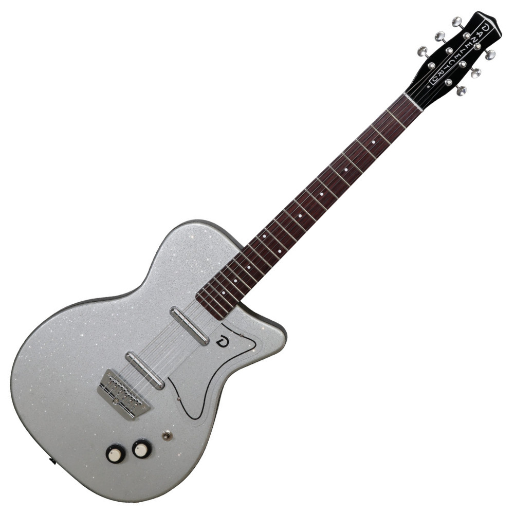 Danelectro ダンエレクトロ 56 SINGLE CUTAWAY METALFLAKE SILVER エレキギター