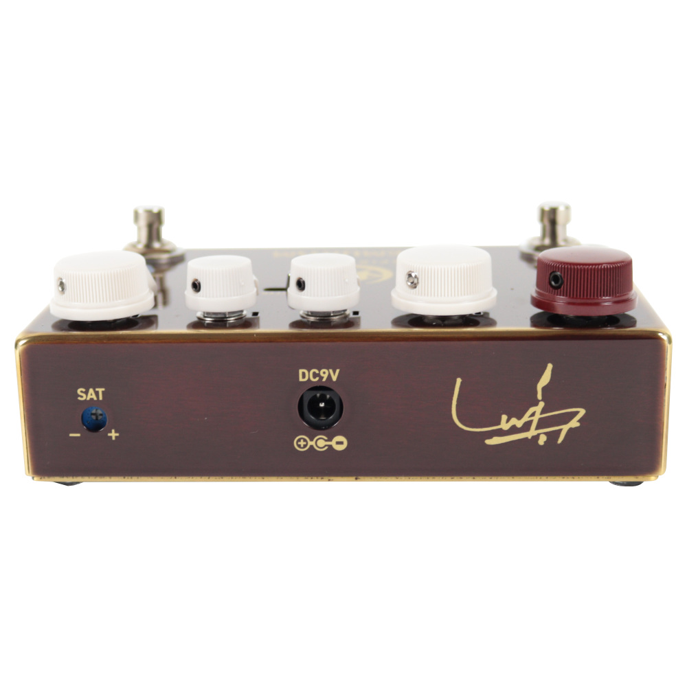 VEMURAM ベムラム SPIRITONE Char Signature オーバードライブ ギターエフェクター バックパネル