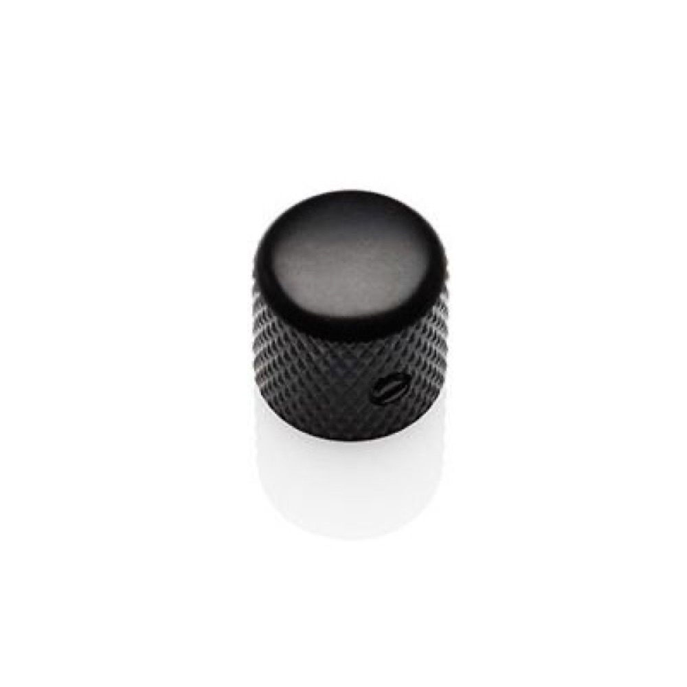 EMG イーエムジー Flat Dome Knob Black Satin フラットドーム ノブ ブラックサテン