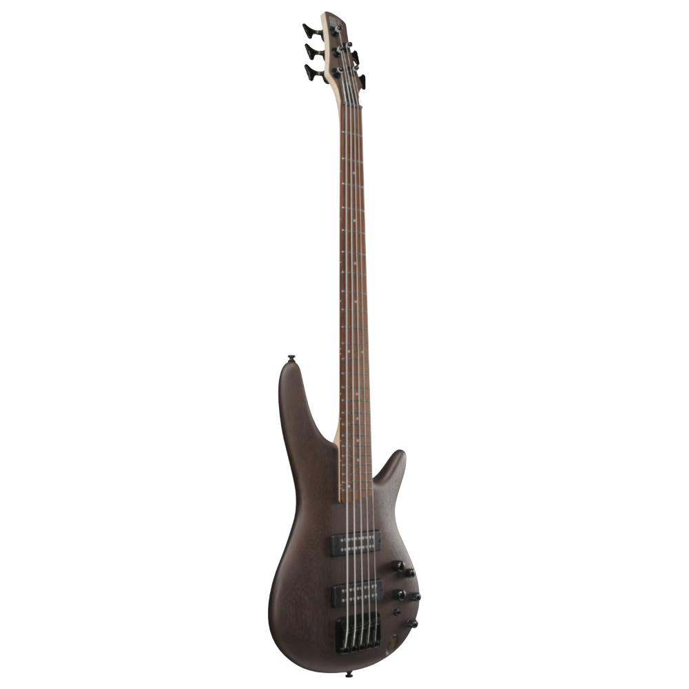 IBANEZ アイバニーズ SR305EB-WNF Walnut Flat 5弦エレキベース 斜めアングル画像
