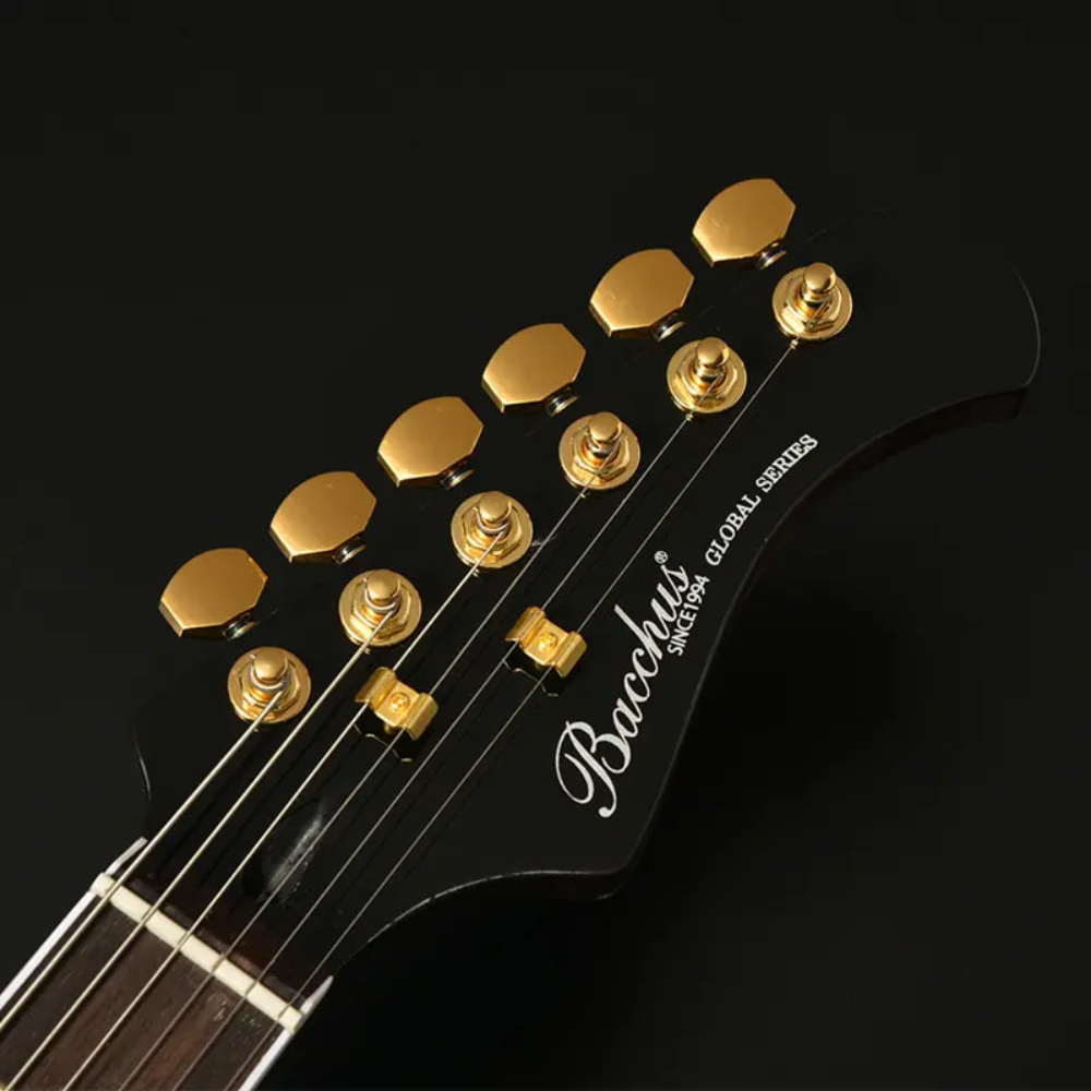 BACCHUS バッカス Global Series BARON-CTM Alnico BLK エレキギター ヘッド部