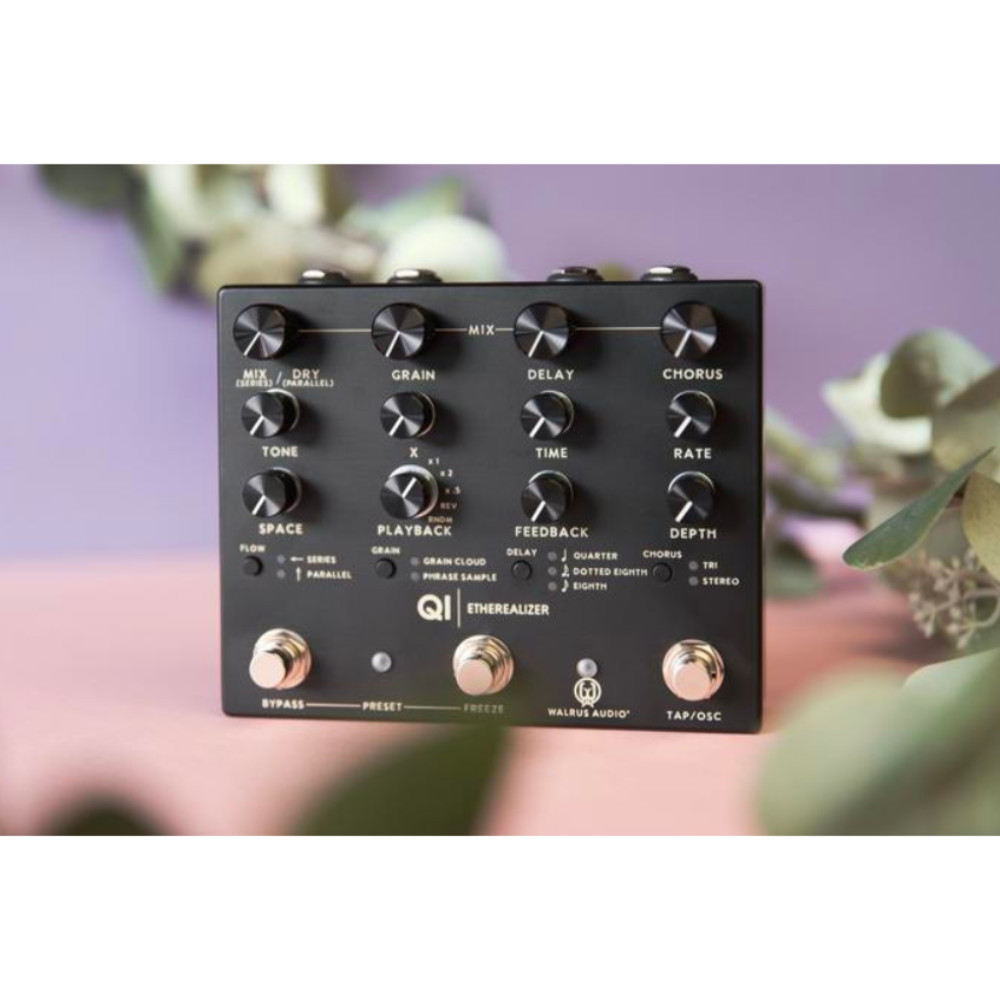 WALRUS AUDIO ウォルラスオーディオ WAL-QIET #BK Qi Etherealizer マルチエフェクター ギターエフェクター イメージ画像