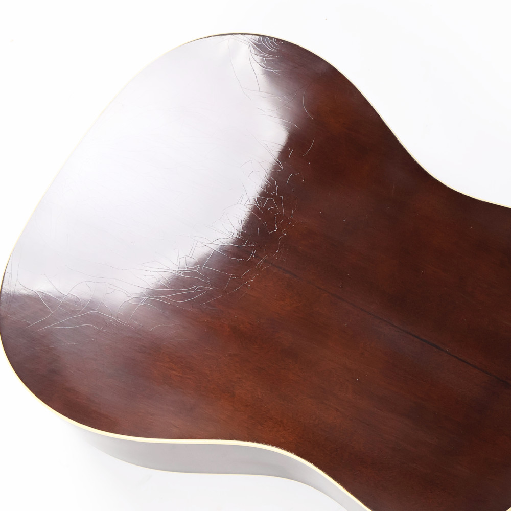 Gibson Custom Shop Murphy Lab 1942 Banner J-45 Vintage Sunburst Light Aged アコースティックギター クラック