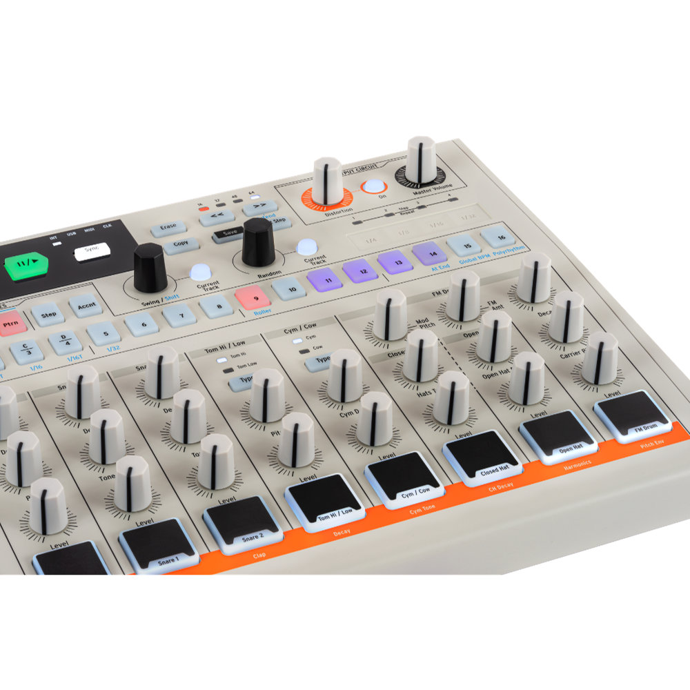 ARTURIA DRUMBRUTE IMPACT 1984 ドラムブルート リズムマシン アングル画像
